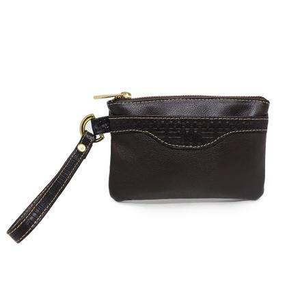 Imagem de Clutch Feminina de Couro Liza