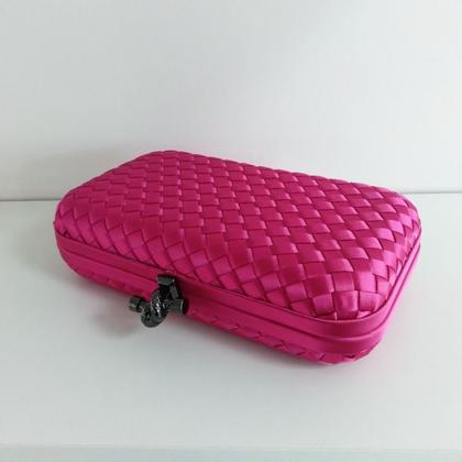 Imagem de Clutch festa em cetim rosa pink