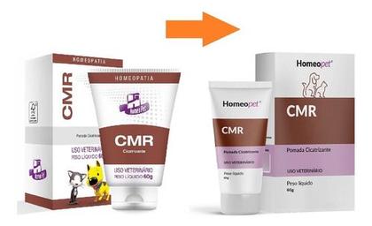 Imagem de Cmr Pomada Cicatrizante - Homeopet - 60g - Real H