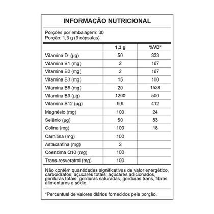 Imagem de Co-Redox - 90 Cápsulas - Central Nutrition