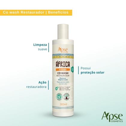 Imagem de Co Wash Restaurador Baobá África 300ml Apice