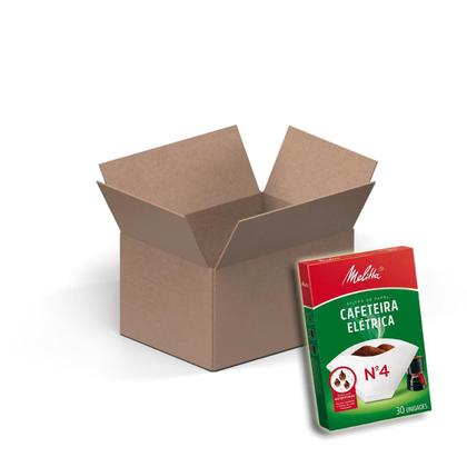 Imagem de Coador De Café De Papel Filtro Melitta N4 Kit 24