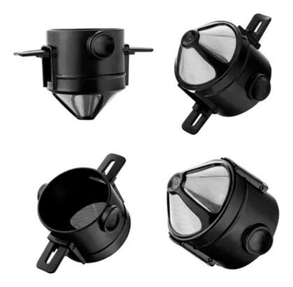 Imagem de Coador de Café Manual Individual com Filtro Reutilizável