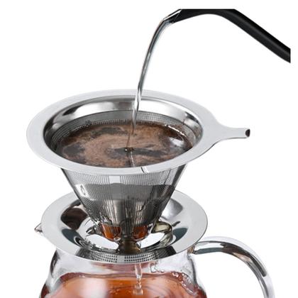 Imagem de Coador Filtro De Café Aço Inox Qualidade Tamanho 101