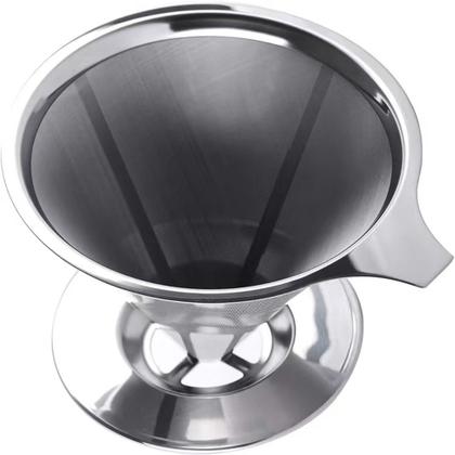 Imagem de Coador Filtro De Café Pour Over Em Aço Inox Tam. 103
