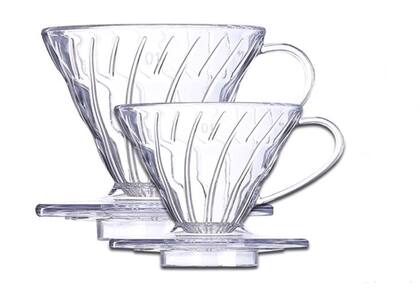 Imagem de Coador Filtro Permanente Suporte Cafe Acrilico Reutilizável