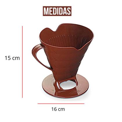 Imagem de Coador Porta Filtro Suporte para Café Suporte para garrafa