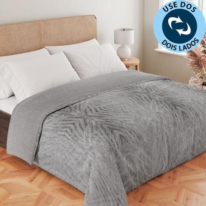 Imagem de Coberdrom Casal Aveludado com Manta Soft Dupla Face 230x250 BF Colchões