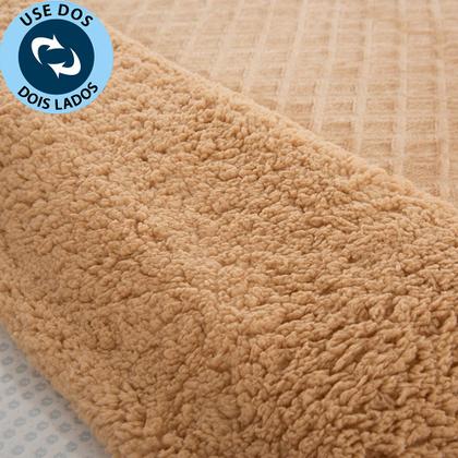 Imagem de Coberdrom Casal Aveludado Sherpa Manta Soft Dupla face BF Colchoes