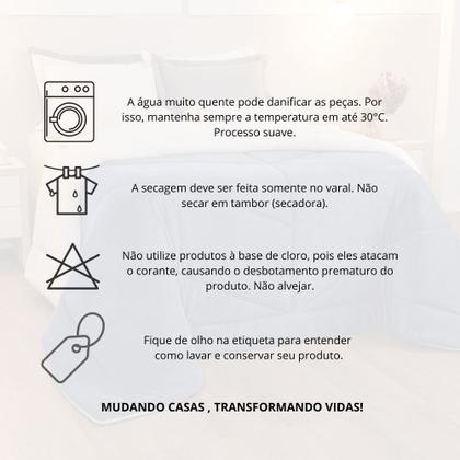 Imagem de Coberdrom Casal Lavive Sherpa Clara Dupla face 2,20x2,40m