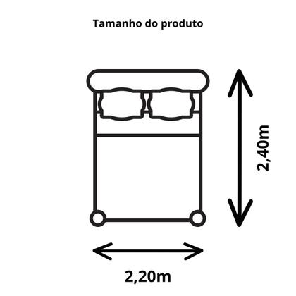 Imagem de Coberdrom Casal Queen Size Pele de Carneiro Sherpa Edredom com Mantinha Manta Soft Microfibra Dupla Face