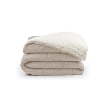 Imagem de Coberdrom Cobertor Dupla Face 1 Peça King Manta Soft e Sherpa de Carneiro