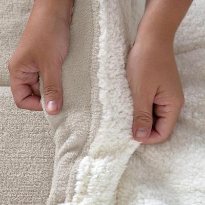 Imagem de Coberdrom Cobertor Dupla Face 1 Peça King Manta Soft e Sherpa de Carneiro