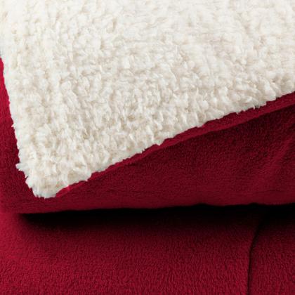 Imagem de Coberdrom/ Cobertor Queen 1 Pç Sherpa Carneiro Manta Soft  Dupla face