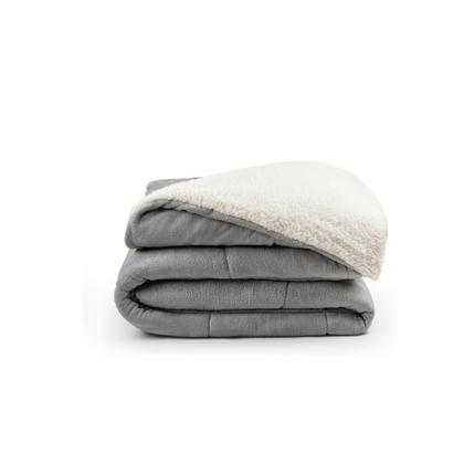 Imagem de Coberdrom/ Cobertor Solteiro 1 Pç Sherpa Carneiro Manta Soft Dupla face