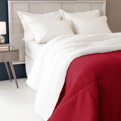 Imagem de Coberdrom dupla face sherpa/manta fleece king 01 peça