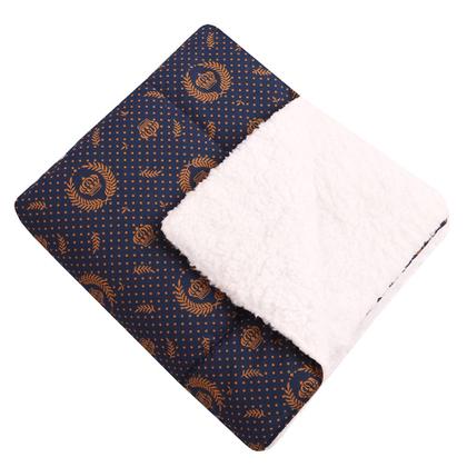 Imagem de Coberdrom Edredom com Sherpa para Bebê Coroa 01 Peça