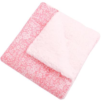 Imagem de Coberdrom Edredom com Sherpa para Bebê Floral 01 Peça