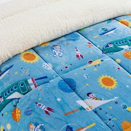 Imagem de Coberdrom Edredom Infantil Pele De Carneiro Bouti Kids Macio