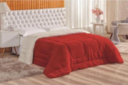 Imagem de Coberdrom Edredom Queen Sherpa Manta 2,40 m x 2,20 m - Várias Cores