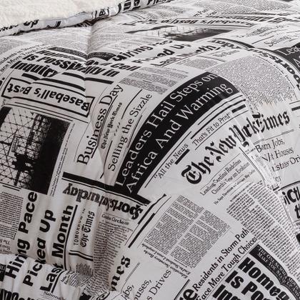 Imagem de Coberdrom Solteiro Macio Dupla Face com Sherpa Winter Algodão 01 Peça