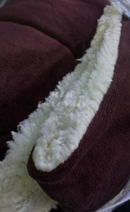 Imagem de Coberdron edredon casal queen sherpa e manta soft macio dupla face