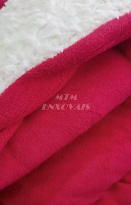 Imagem de Coberdron edredon casal queen sherpa e manta soft macio dupla face