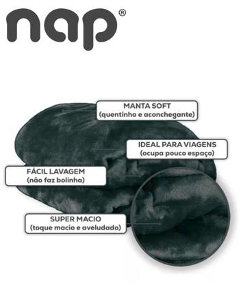 Imagem de Coberta Manta Soft Solteiro Microfibra Anti-alérgica