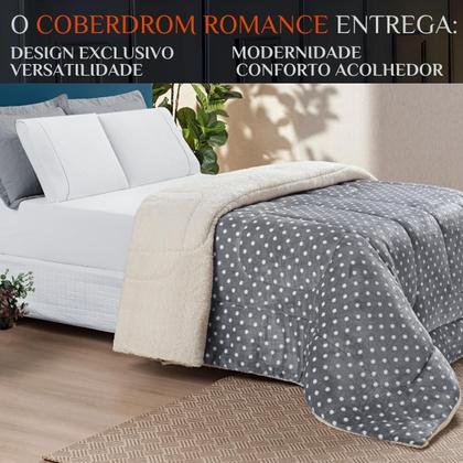 Imagem de Coberta Queen Size Coberdrom Romance Super Fofinha E Grossa