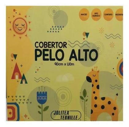 Imagem de Cobertor Antialérgico Bebê - Pelo Alto Jolitex - Jolitex Ternille-Amiguinhos/ Bichinhos