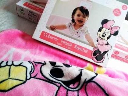 Imagem de Cobertor Antialérgico Jolitex Minnie: Aconchego e Magia do Disney
