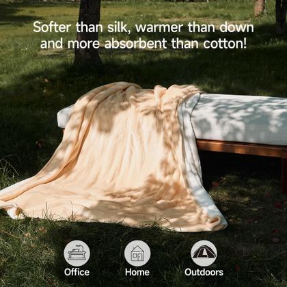 Imagem de Cobertor aquecido GOTCOZY King Size com controlador duplo amarelo