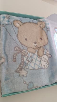 Imagem de Cobertor Bebê Colibri Menino e Menina Enxoval