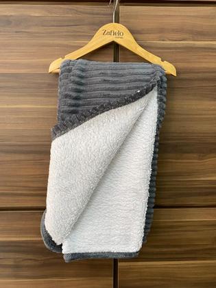 Imagem de Cobertor Bebê Microfibra Dyuri Baby Com Sherpa 90cm x 110cm