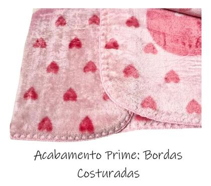 Imagem de Cobertor Bebê Minnie e Margarida Disney  Licenciado, Seguro e Confortável