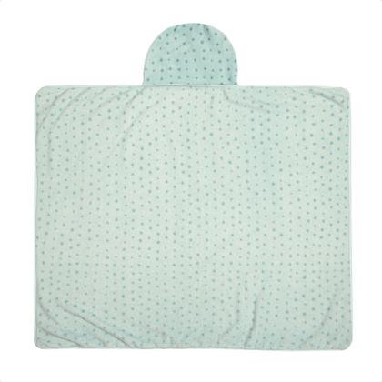 Imagem de Cobertor bordado bebê microfibra  papi friends c/ capuz dino