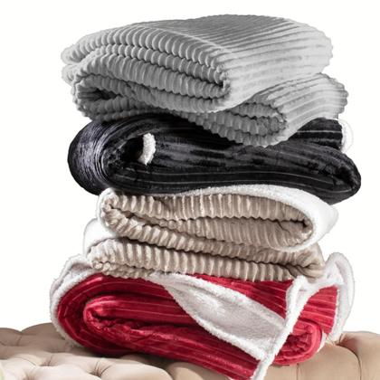 Imagem de Cobertor Boreal Queen 220X240 Cores Diversas - Corttex