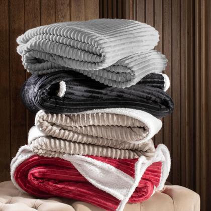 Imagem de Cobertor Boreal Queen 220X240 Cores Diversas - Corttex