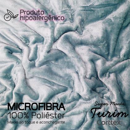 Imagem de Cobertor Casal Aveludado 2,20x1,80 Microfibra Macia
