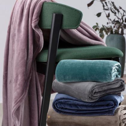 Imagem de Cobertor Casal Aveludado 2,20x1,80 Microfibra Macia