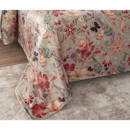 Imagem de Cobertor Casal C/Sherpa Estampa Gardenia 1,80X2,20M Jolitex