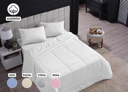 Imagem de Cobertor Casal Coberdron Edredon Avulso 200 fios Algodão