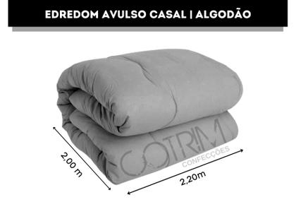 Imagem de Cobertor Casal Coberdron Edredon Avulso 200 fios Algodão