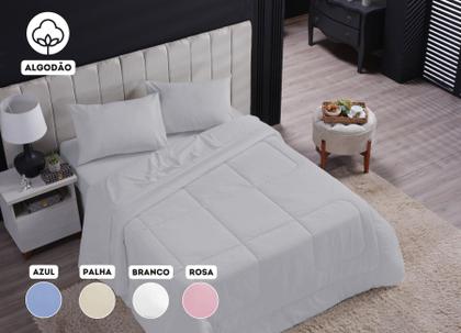 Imagem de Cobertor Casal Coberdron Edredon Avulso 200 fios Algodão
