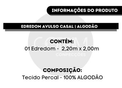 Imagem de Cobertor Casal Coberdron Edredon Avulso 200 fios Algodão
