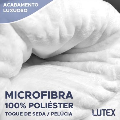 Imagem de Cobertor Casal Corttex Lumini Super Soft Alta Gramatura 300g Manta Microfibra Poliéster Toque Seda