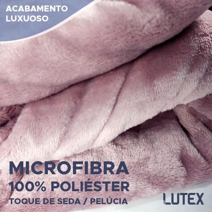 Imagem de Cobertor Casal Corttex Turim Super Soft Alta Gramatura 260g Manta Microfibra Poliéster Toque Seda