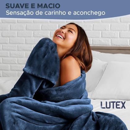 Imagem de Cobertor Casal Corttex Turim Super Soft Alta Gramatura 260g Manta Microfibra Poliéster Toque Seda