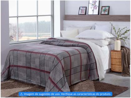 Imagem de Cobertor Casal Jolitex Microfibra 100% Poliéster