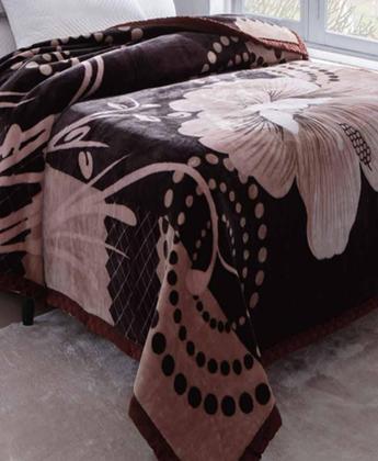 Imagem de Cobertor Casal Jolitex Rashel Grosso Quente 1,80x2,20m Tango